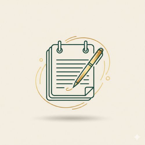 Icon of calendar and itinerary map representing tailored holiday planning