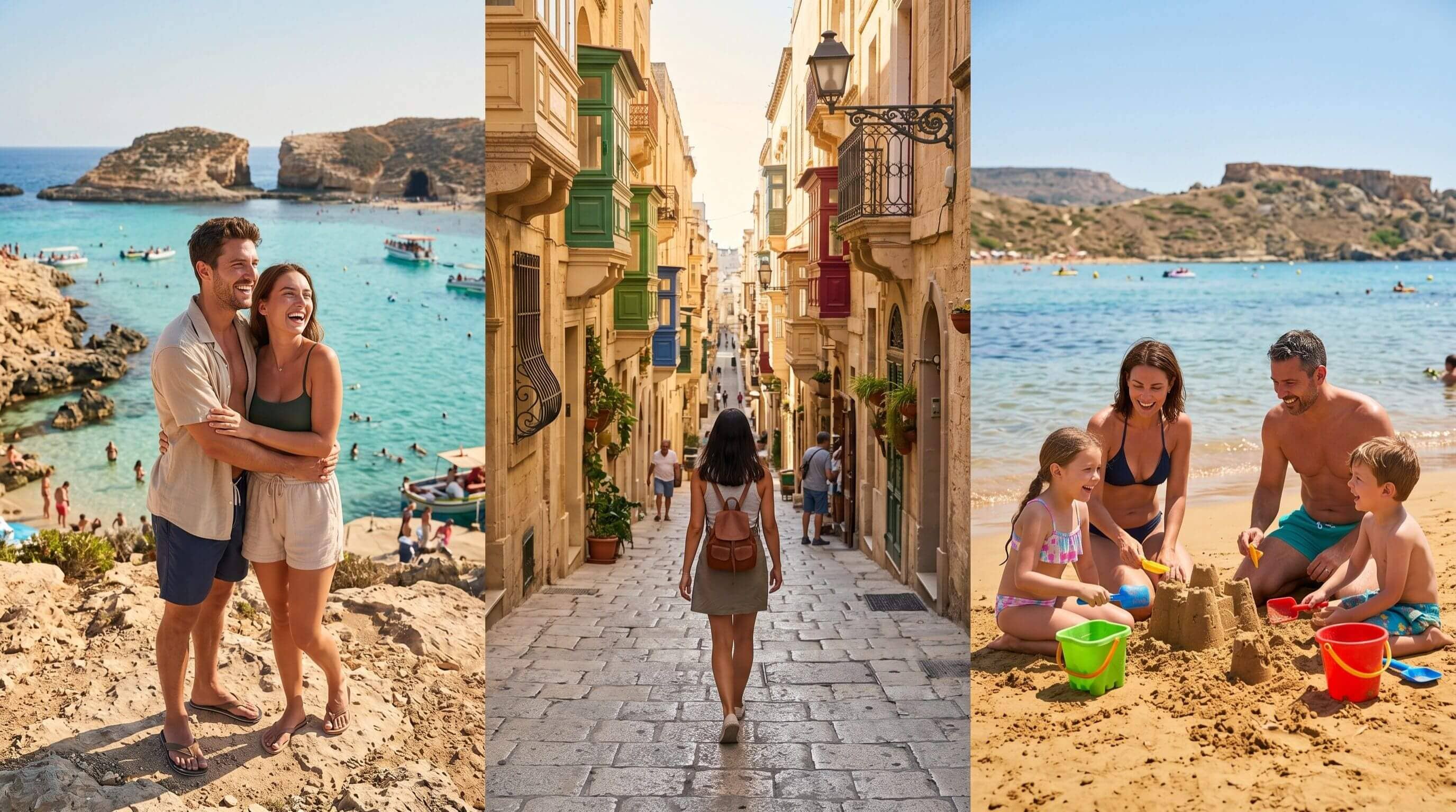 Private vs group travel experience Malta