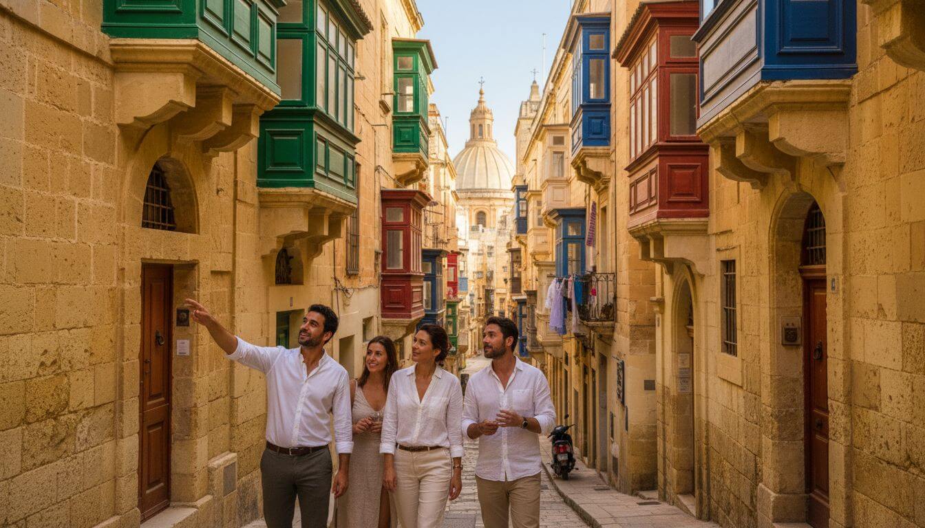 Private walking tour in Valletta
