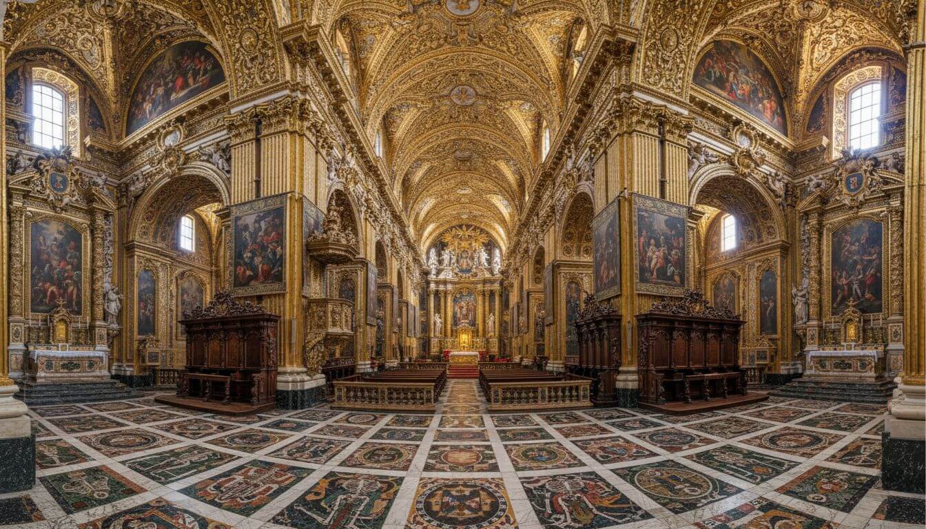 St John’s Co-Cathedral Valletta interior