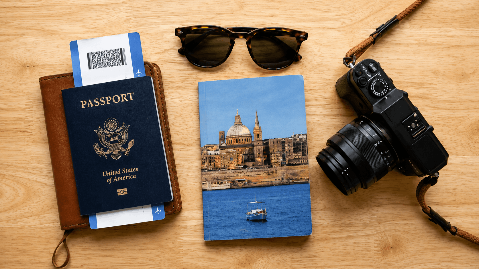 US passport and Malta travel documents for entry requirements