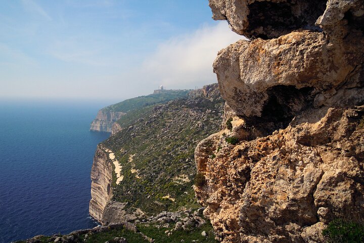 Dingli Cliffs coastal scenery private tour in Malta