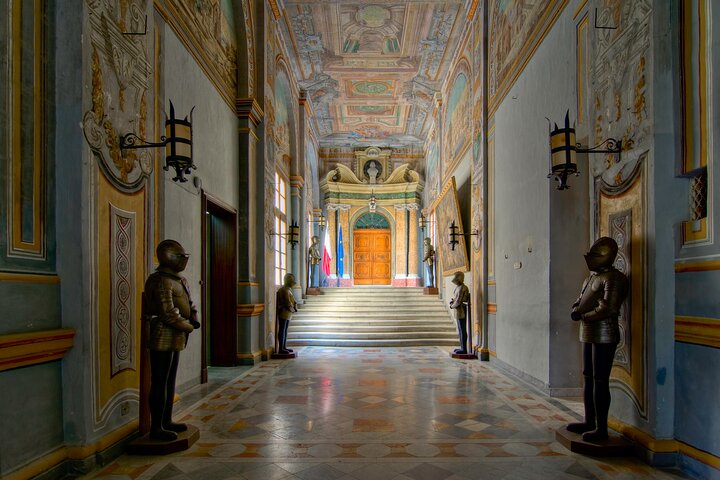 Interior of Grandmaster’s Palace in Valletta