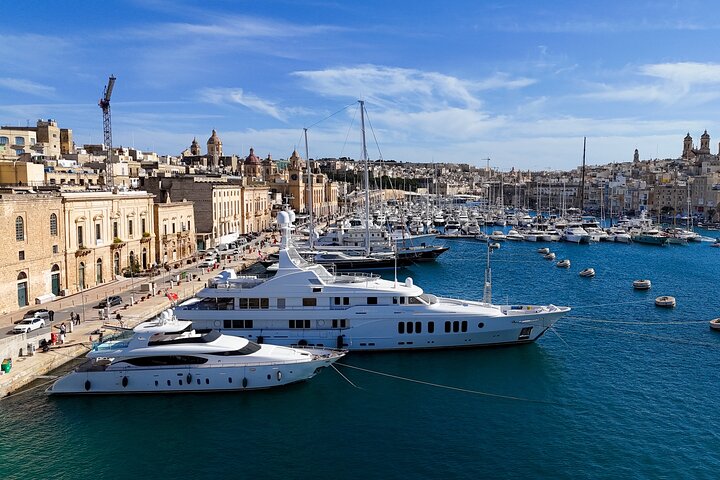Three Cities waterfront at Grand Harbour Malta