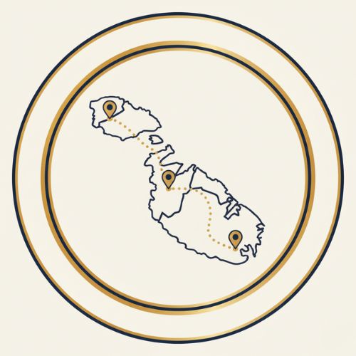 Custom group itinerary icon for Malta tours