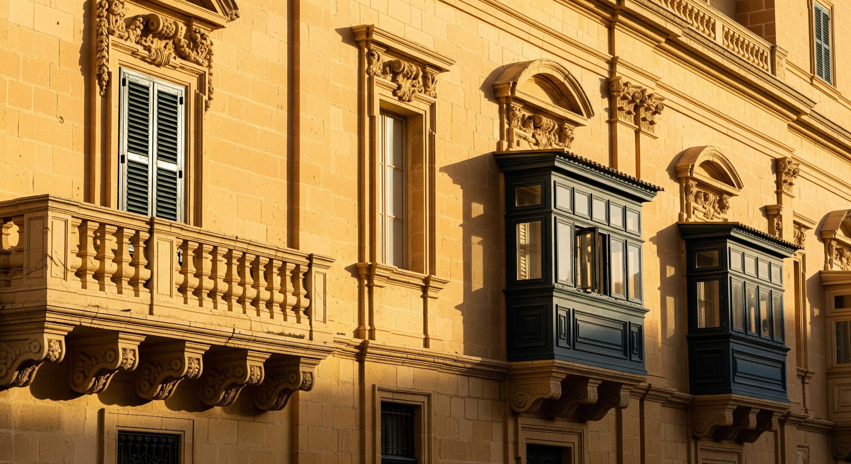 St. Paul’s Cathedral dome rising above Mdina rooftops