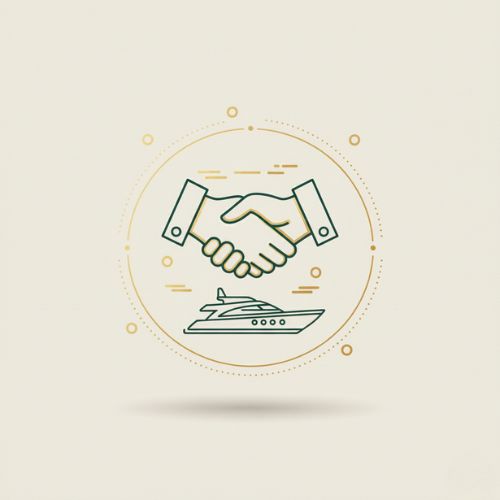  Icon representing strong DMC partnerships and vetted yacht providers